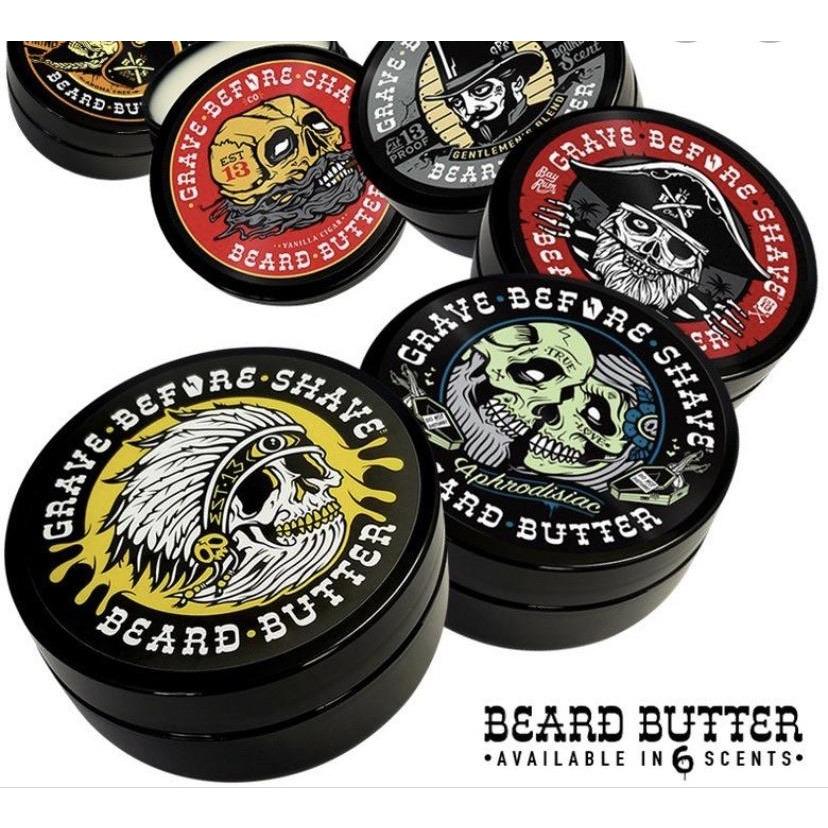 GRAVE BEFORE SHAVE GENTLEMEN'S BLEND BEARD BUTTER 4 oz. - Image 2
