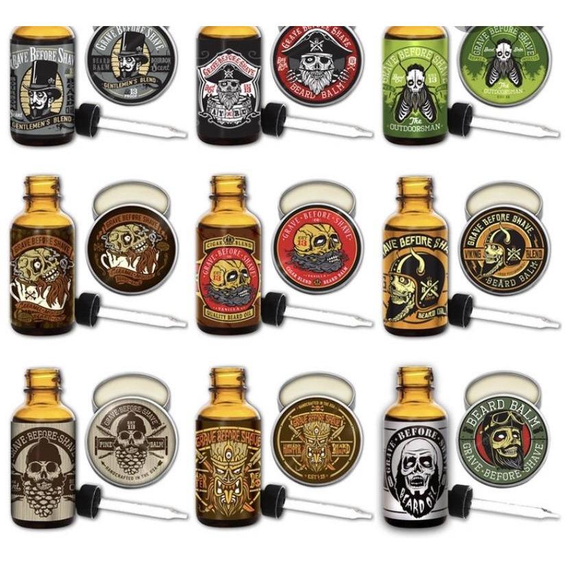 GRAVE BEFORE SHAVE HEADHUNTER BEARD OIL 1 oz. - Image 2