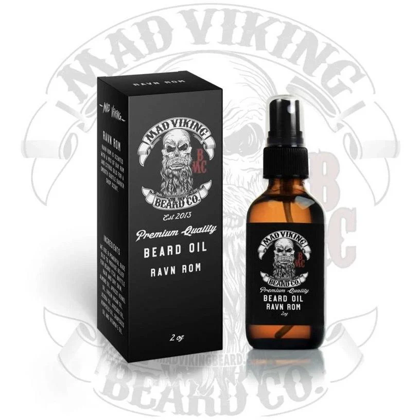 Mad Viking Beard.Co-Ravn Rom Beard Oil